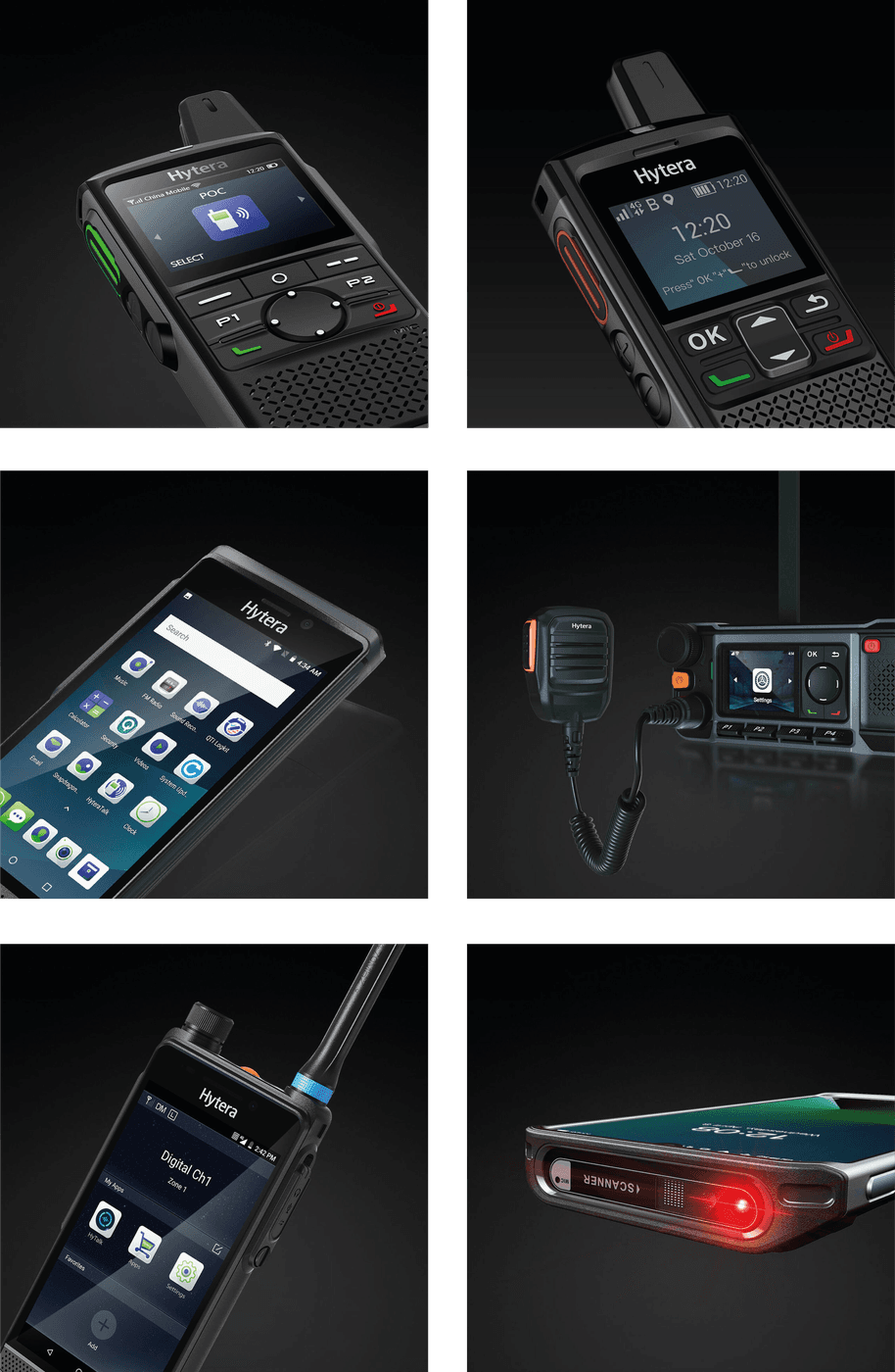PoC Handheld Radios in service