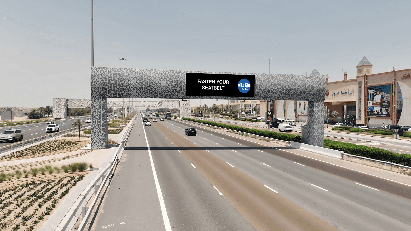 Smart ITS Gantries installation