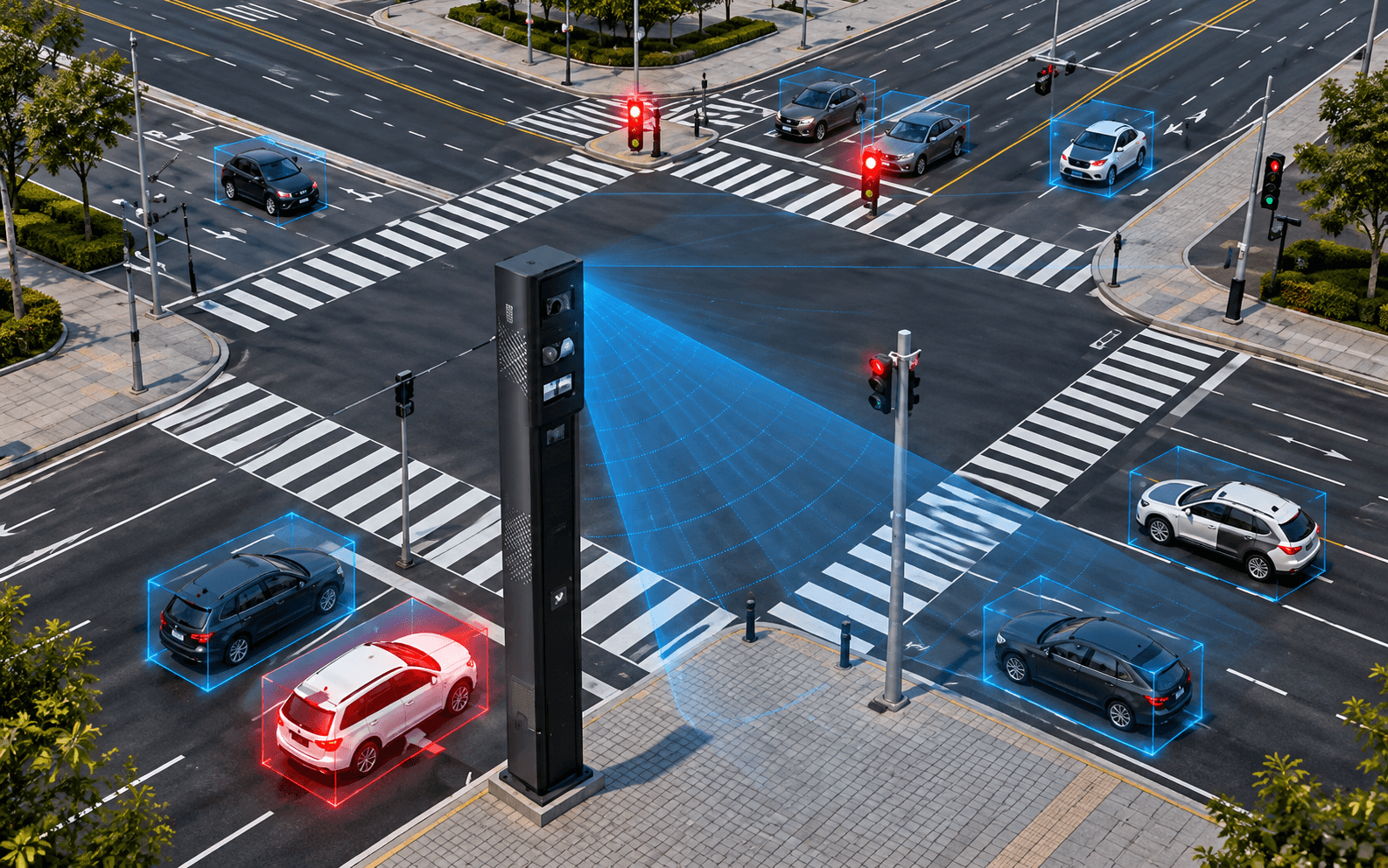 Radar Intersection — TVR deployed on a live corridor