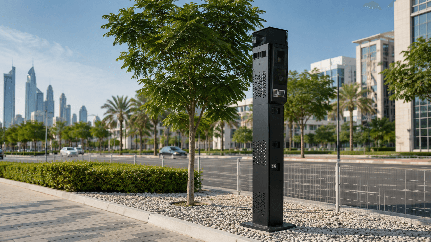 Intelligent Speed Enforcement Radar in service